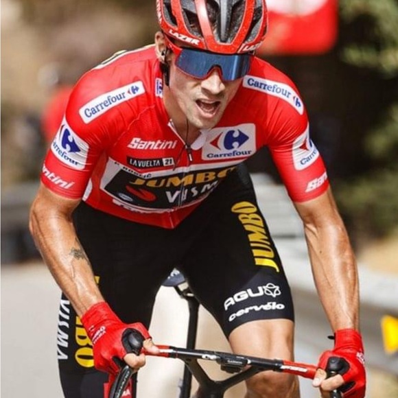 NIB! Optic Nerve LTD Edition Vuelta-Shiny Red w/Silver Mirror Smoke Lens Sunnies - Picture 3 of 4